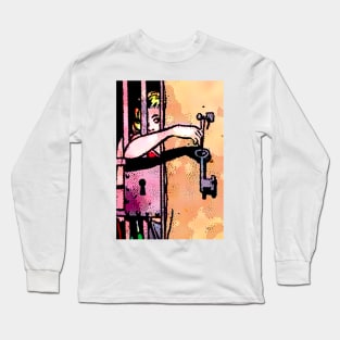 Open to life, the key is you. Long Sleeve T-Shirt